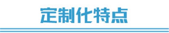 定制化特點(diǎn)